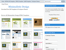 Tablet Screenshot of minimalistic-design.com